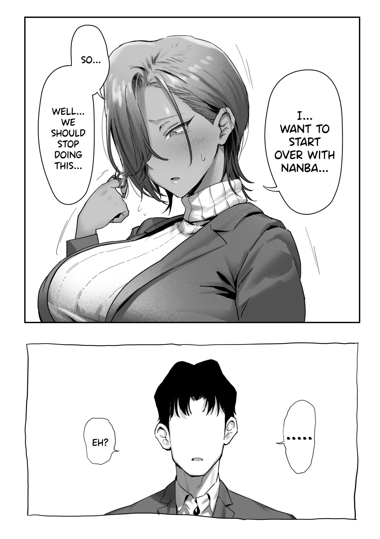 Hentai Manga Comic-Having an Affair with My Blonde Bombshell Boss Part 4-Read-33